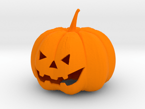 Halloween Pumpkin in Orange Processed Versatile Plastic
