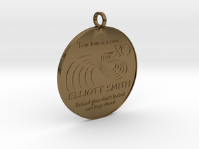 Elliott Smith - True love is a rose in Polished Bronze