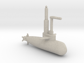 Submarine in Natural Sandstone