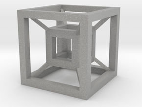 Cube in the cube in Aluminum