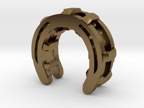 horseshoe V2 in Polished Bronze
