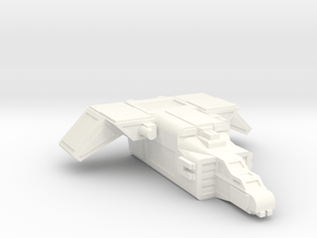  MKII Raptor Gunship in White Processed Versatile Plastic