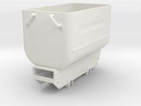 O&K Mine tub (A) in White Natural Versatile Plastic: 1:35