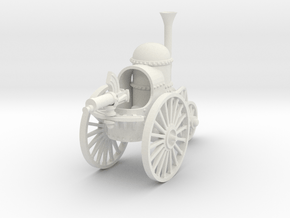 Battle Tricycle in White Natural Versatile Plastic
