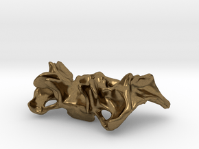 Sphenoid Bone Pendant in Natural Bronze