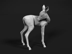 Impala 1:35 Licking Fawn in Smooth Fine Detail Plastic