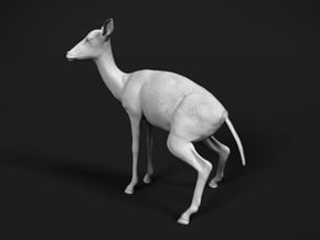 Impala 1:24 Pooping Female in White Natural Versatile Plastic
