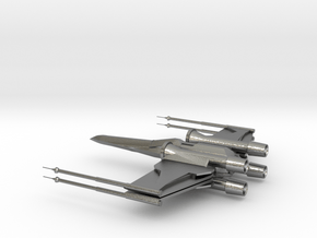X-Wing in Natural Silver