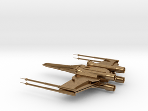 X-Wing in Natural Brass