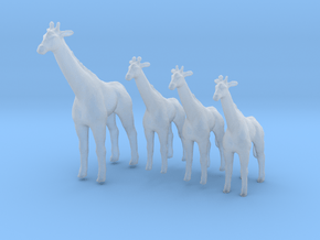 Giraffen - 1:220 (Z scale) in Smoothest Fine Detail Plastic