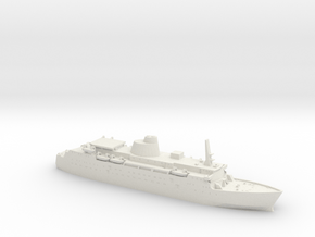 1/1250 HMS Keren in White Natural Versatile Plastic