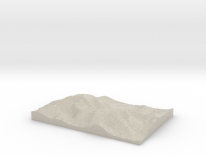 Model of Lough Callee in Natural Sandstone