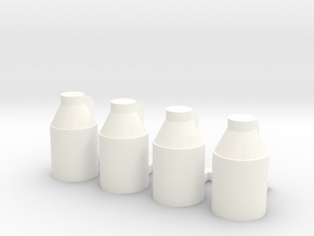 Milk Jugs (S) in White Processed Versatile Plastic