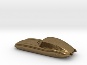 E-type 55mm Keychain in Natural Bronze