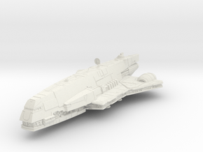 1/144 Imperial Assault Carrier (Gozanti) (single p in White Natural Versatile Plastic