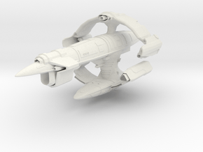 Vulcan Ni'Raanr class IV  BattleDestroyer in White Natural Versatile Plastic