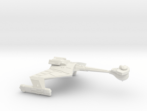 3125 Scale Klingon D7K Refitted Battlecruiser WEM in White Natural Versatile Plastic