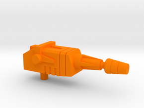 Starcom - Shadow Blast Track Sidecannon in Orange Processed Versatile Plastic