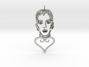 Katy Perry Pendant in Natural Silver