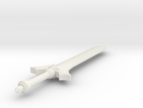 Miniature Outland Ravager Sword - Dota 2 in White Natural Versatile Plastic: 1:12