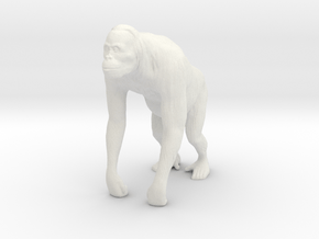 Printle Animal Orangutan - 1/24 in White Natural Versatile Plastic