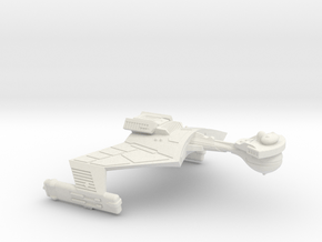 3788 Scale Klingon SD7K Strike Cruiser WEM in White Natural Versatile Plastic