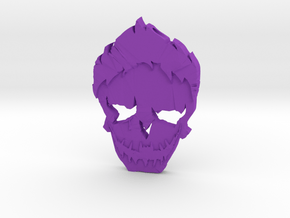 Joker - Squad Skull in Purple Processed Versatile Plastic