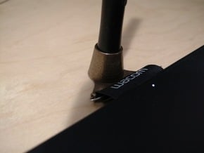Pen Tablet Stylus Holder in Polished Bronze Steel