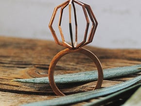 Ngon Ring size 9 in Natural Bronze