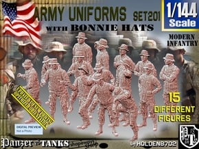 1/144 Modern Uniforms Bonnie Set201 in Tan Fine Detail Plastic