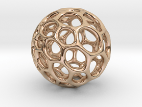 Gaia-50 (from $12) in 14k Rose Gold Plated Brass