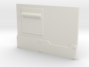 "Metal Box APC" front panel in White Natural Versatile Plastic