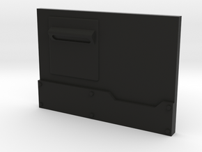"Metal Box APC" front panel in Black Premium Versatile Plastic