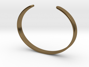Cuff Bracelet – Narrow in Polished Bronze