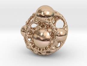 Indras Pearl Pendant in 14k Rose Gold