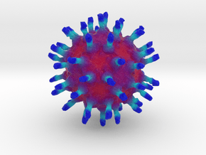 Bacillus Phage Φ29 in Full Color Sandstone