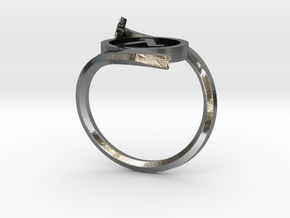 Half-life Ring in Polished Silver: 6.5 / 52.75