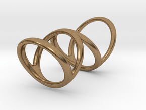 Ring for Bob L1 7-8 L2 1 3-8 D1 6 1-4 D2 6 3-4 D3  in Natural Brass
