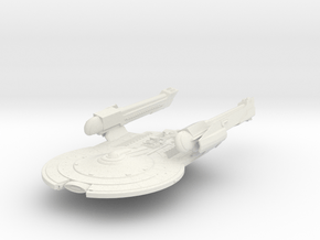 Puerto Rico Class V  HvyCruiser in White Natural Versatile Plastic