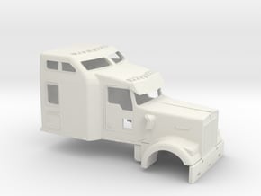 1/14 Kenworth W900 Cab in White Natural Versatile Plastic