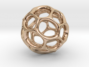 Gaia-25-deep (from $19.90) in 14k Rose Gold Plated Brass