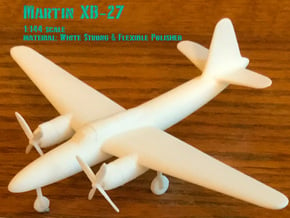 Martin XB-27 in White Processed Versatile Plastic: 1:144