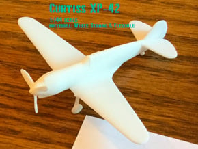 Curtiss XP-42 in White Natural Versatile Plastic: 1:144