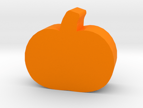 Game Piece, Pumpkin in Orange Processed Versatile Plastic
