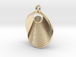 Mobius II in 14k Gold Plated Brass