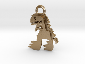 Small T-Rex in Polished Gold Steel