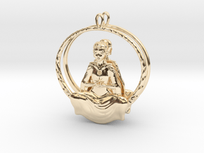 The Childlike Empress Earrings  in 14k Gold Plated Brass