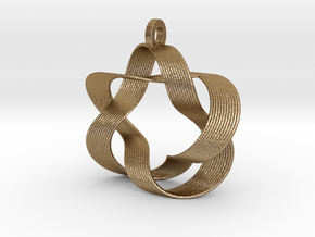 Mobius III (Downloadable) in Polished Gold Steel