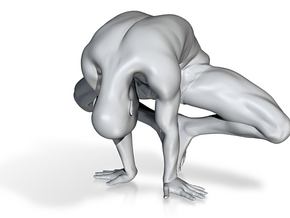 Digital-Male yoga pose 003 in Sexy 3d printing 115