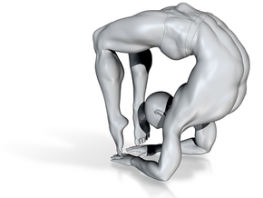 Digital-Male yoga pose 008 in Sexy 3d printing 120